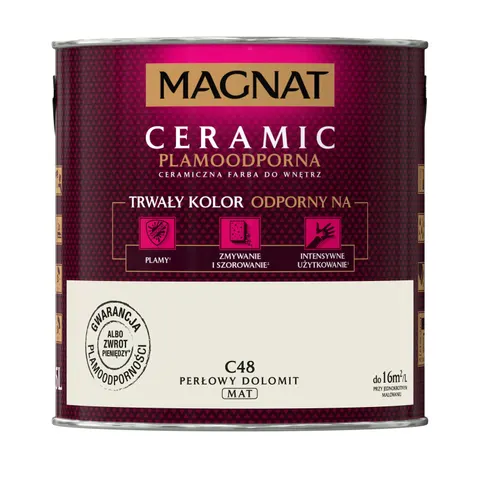 Farba Magnat Ceramic Perłowy dolomit 2.5 l – zdjęcie 1