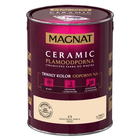 Farba Magnat Ceramic dostojna perła 5 l – zdjęcie 1