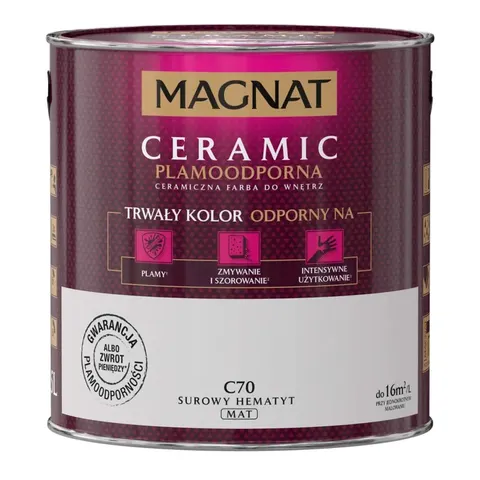 Farba Magnat Ceramic Surowy hematyt 2.5 l – zdjęcie 1
