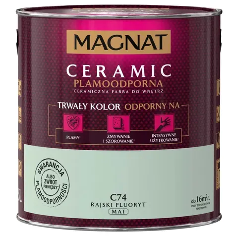 Farba Magnat Ceramic Rajski fluoryt 2.5 l – zdjęcie 1