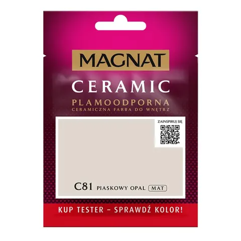 Tester farby Magnat Ceramic piaskowy opal 30 ml – zdjęcie 1