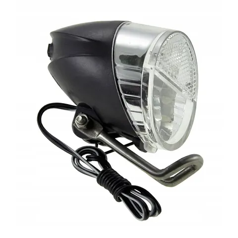 2K Lijn - Fietslamp voor - LED - 30 LUX - Dynamo – afbeelding 1