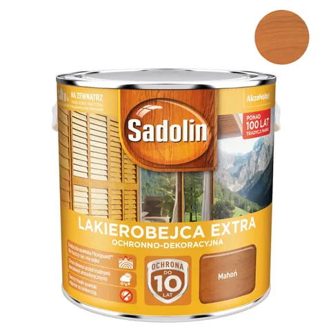 Sadolin Lakierobejca Extra mahoń 2,5 l – zdjęcie 1