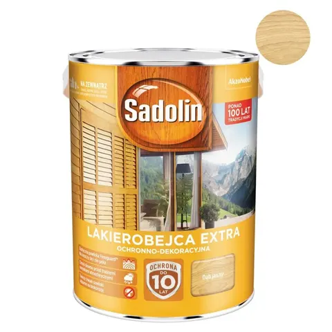 Sadolin Lakierobejca Extra dąb jasny 5 l – zdjęcie 1