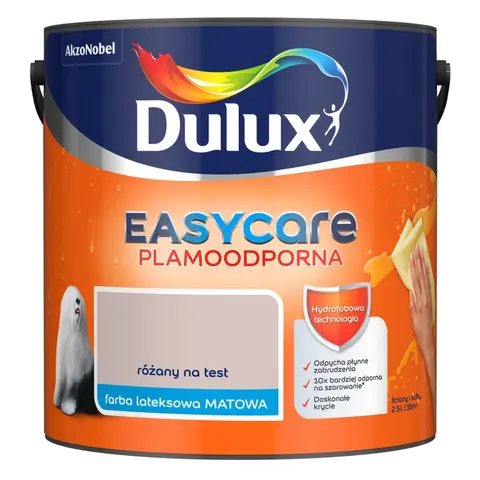 Farba Dulux Easycare Różany na test 2.5 l – zdjęcie 1