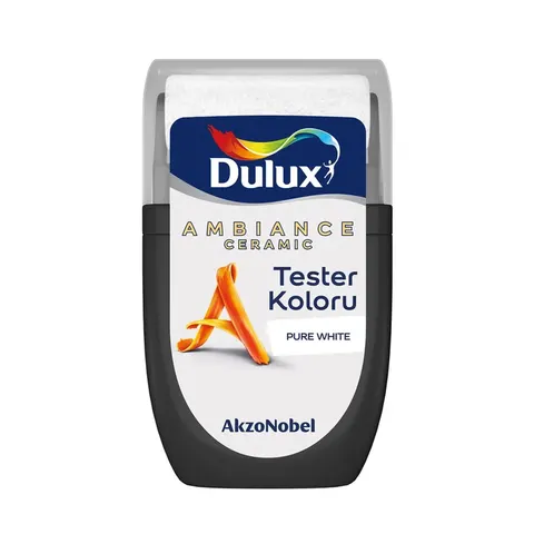 Tester farby Dulux Ambiance Pure white 30 ml – zdjęcie 1