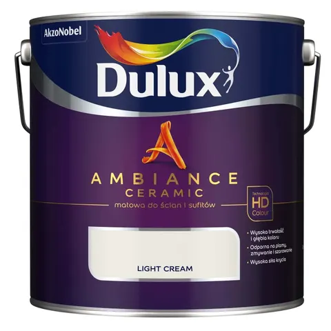 Farba Dulux Ambiance Ceramic Light Cream 2.5 l – zdjęcie 1