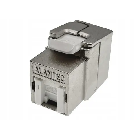 Alantec Moduł Keystone RJ45 Stp KAT.6 Beznarz. – zdjęcie 1