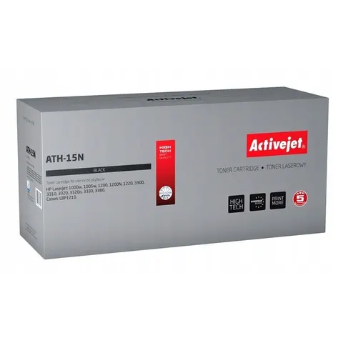 Tóner compatible HP ATH-15N (negro) - ACTIVEJET – imagen 1