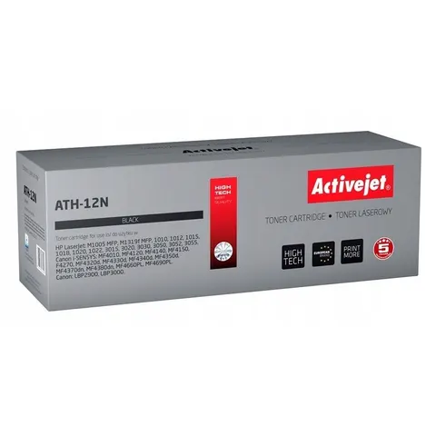 Tóner compatible HP ATH-12N (negro) - ACTIVEJET – imagen 1