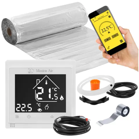 Zestaw pod panele MAL-160 Libra white 7m2 – zdjęcie 1