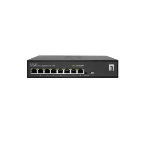 LEVELONE GES2208 - Switch, 8 puertos, Gigabit Ethernet – imagen 1