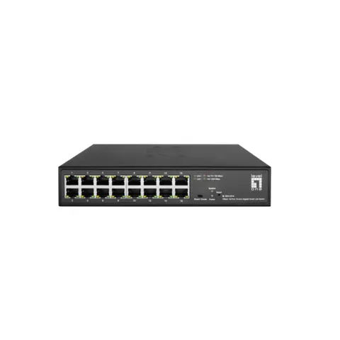 LEVELONE GES2216 - Switch, 16-Port, Gigabit Ethernet – image 1
