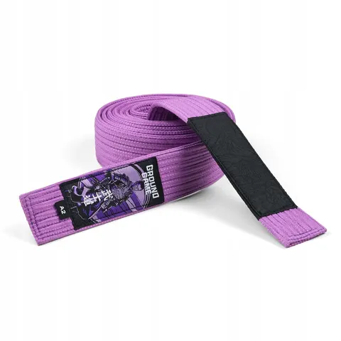 Pas do Bjj Ground Game Premium Purpurowy r. A1 – zdjęcie 1