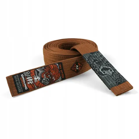 Pas Premium do Bjj Brązowy A5 340cm Ground Game – zdjęcie 1