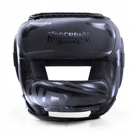Ground Game Kask bokserski Stripe Black S/m – zdjęcie 1