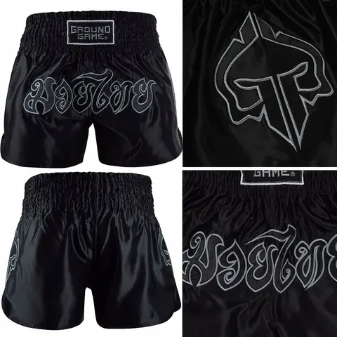 Spodenki Muay Thai Shadow L Ground Game – zdjęcie 1