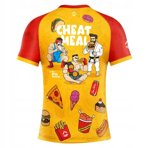 Ground Game Rashguard Cheat Meal Krótki Rękaw M – zdjęcie 1