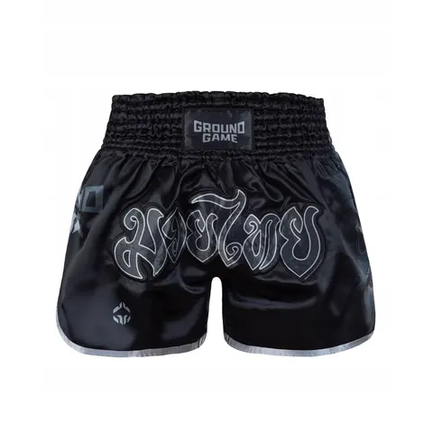 Spodenki Muay Thai Samurai Shadow M Ground Game – zdjęcie 1