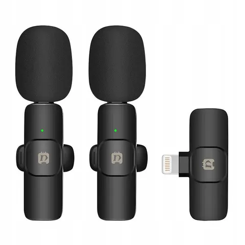 Puluz Draadloze Lavaliermicrofoon Voor Lightning Iphone 12 Pro Max – afbeelding 1