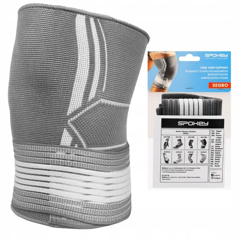 Spokey SEGRO PRO Kniebrace - Grijs - U – afbeelding 1