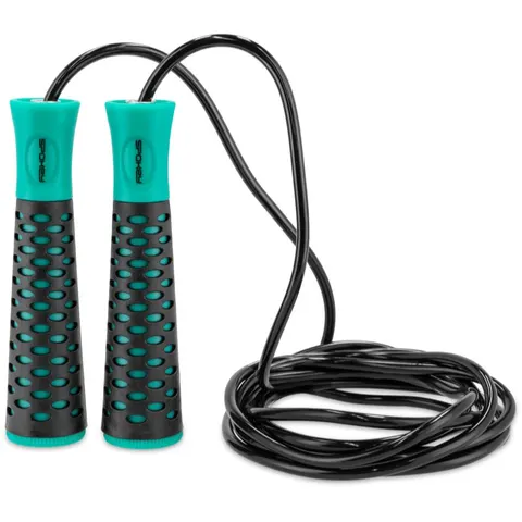 Spokey Candy Rope springtouw Black & Green 300 cm – afbeelding 1