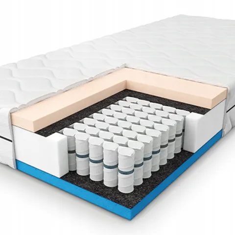 Pan Materac SOLID SUPPORT 120x200 cm pocketvering matras H4 – afbeelding 1