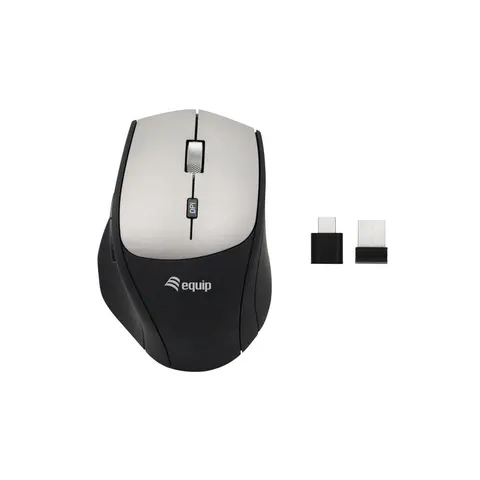 Equip Ergonomische Maus USB-A/-C Adapter Rechts schwarz – Bild 1