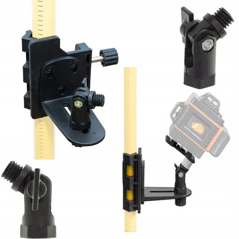Rosfix Adapter Set Houder - Verstelbare Hellingsinstelling - 5/8'' Schroefdraad - Universeel – afbeelding 1