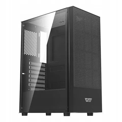 Darkflash A290 Atx Computerbehuizing Met Glazen Behuizing En Led-Effecten – afbeelding 1