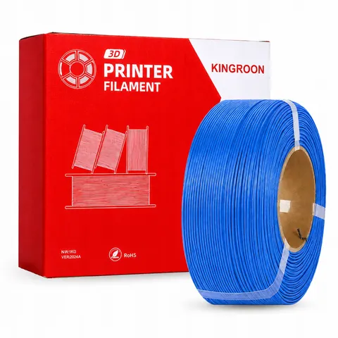 Kingroon Petg Basic Black Czarny Filament 1.75MM Druk 3D – zdjęcie 1