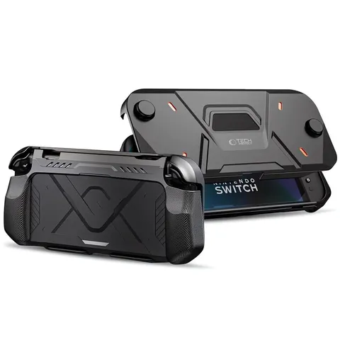 Tech-protect Carbonox Nintendo Switch 2 Black – zdjęcie 1