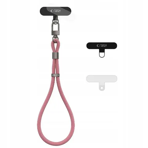 Tech-protect C11S Rope Wrist Strap Dusty Rose – zdjęcie 1