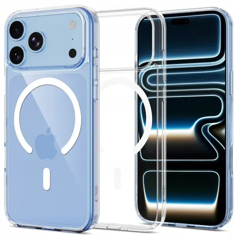 Tech-protect Flexair Hybrid Magsafe Iphone 17 Pro MAX/18 Pro Max Clear – zdjęcie 1