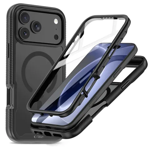 Tech-protect Defense Magsafe Iphone 17 Pro 18 Pro Matte Black – zdjęcie 1