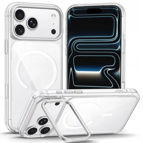 Tech-protect Magstand Magsafe CC Iphone 17 Pro 18 Pro Clear – zdjęcie 1