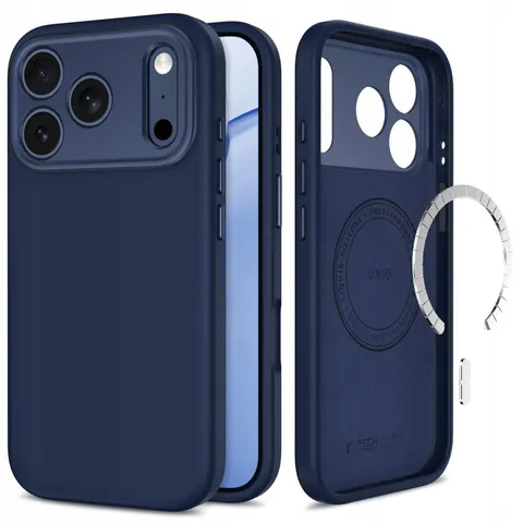 Tech-protect Uniq Magsafe CC Iphone 17 PRO/18 Pro Deep Blue – zdjęcie 1