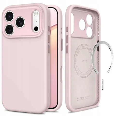 Tech-protect Uniq Magsafe CC Iphone 17 Pro 18 Pro Soft Pink – zdjęcie 1