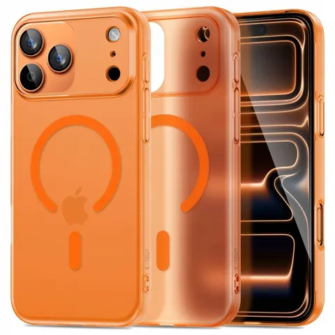 Tech-protect Magslim Magsafe Iphone 17 Pro Matte/cosmic Orange – zdjęcie 1