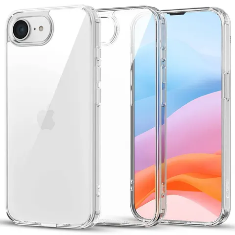 Tech- Protect Flexair Hybrid iPhone 16E 17E Clear Tech- Protect – zdjęcie 1