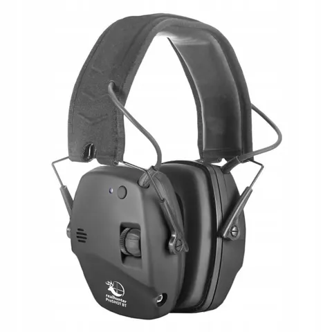 Słuchawki RealHunter Active ProSHOT Bt czarne – zdjęcie 1