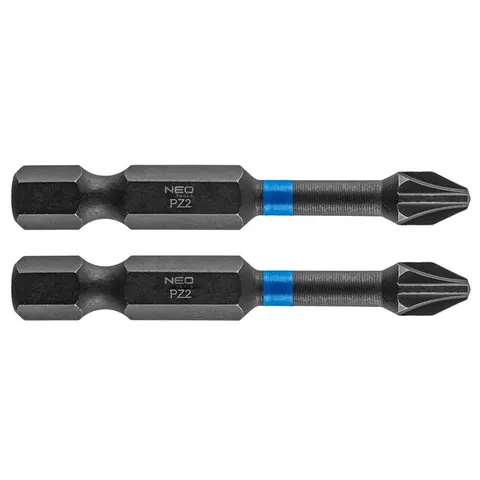 NEO TOOLS Slagbits PZ2 x 50 mm - 2 stuks – afbeelding 1