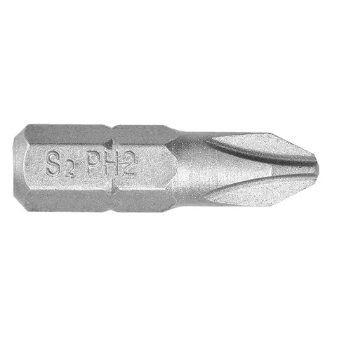 NEO TOOLS Schroefbits PH2 x 25mm - 20 Stuks - S2 Staal – afbeelding 1