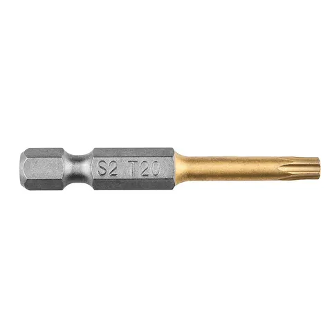 NEO TOOLS TX20 Schroefbit 50mm - S2 Staal met TiN Coating – afbeelding 1