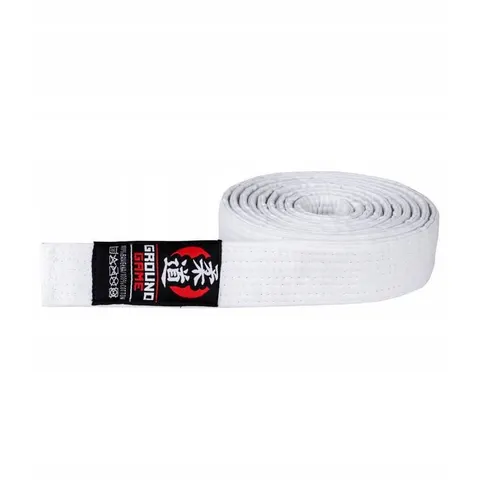 Ground Game Pas do Judo Biały 300 cm White – zdjęcie 1
