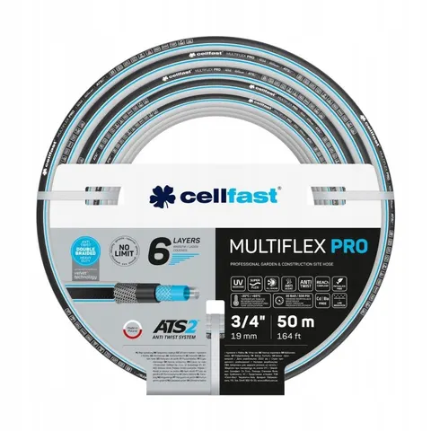 Wąż ogrodowy Multiflex Pro ATS2 50m 3/4 Cellfast – zdjęcie 1