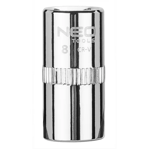 Neo - Dopsleuteldop - 8 mm - 1/4 Inch Hex - Superlock – afbeelding 1