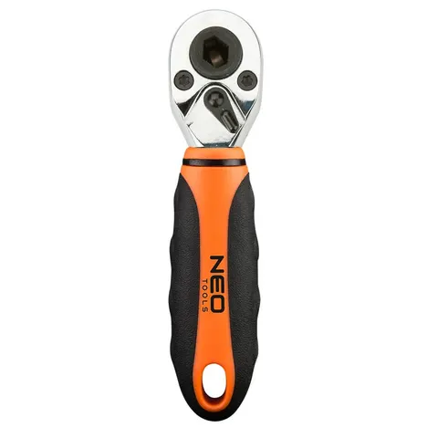 NEO TOOLS Grzechotka do bitów i nasadek 1/4" – zdjęcie 1