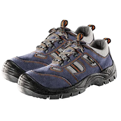 NEO - Werkschoenen - Suède - Antislipzool - Metaalneus – afbeelding 1