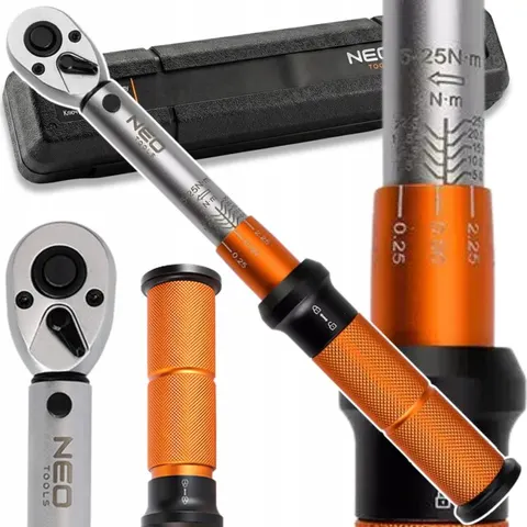 Neo Tools Klucz dynamometryczny 1/4" 5-25 Nm – zdjęcie 1